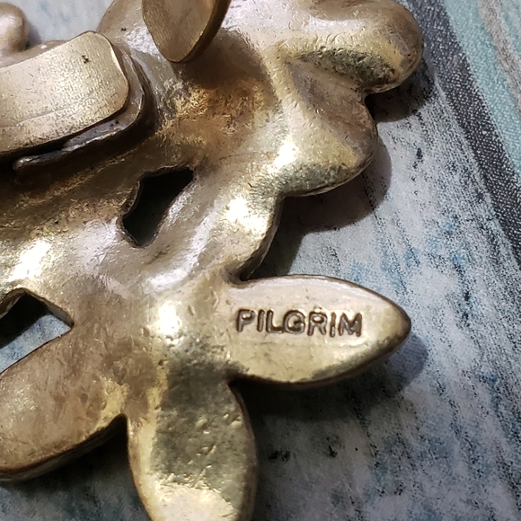 Pilgrim Ajustable Floral Ring. - Picture 3 of 6